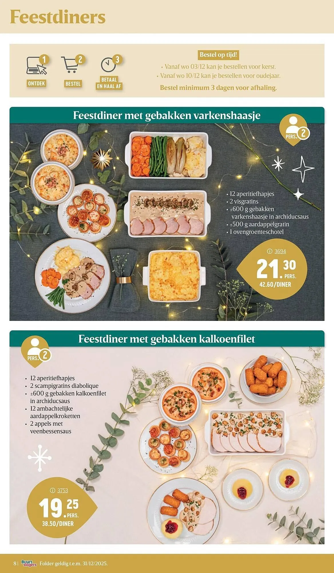 Buurtslagers folder van 2 december tot 31 december 2025 - folder pagina 8