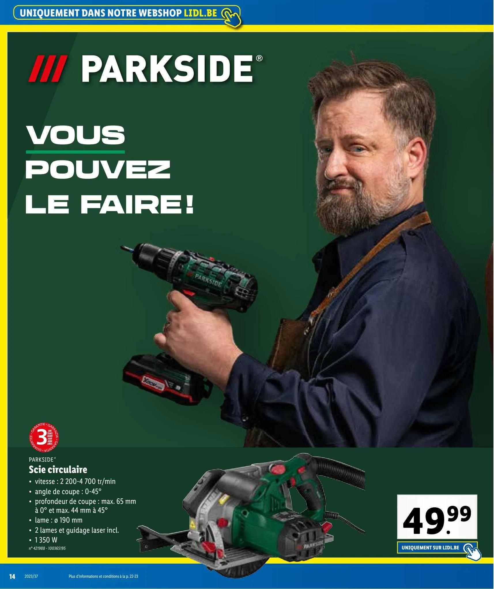 Lidl Folder (FR) van 11 september tot 11 september 2023 - folder pagina 22