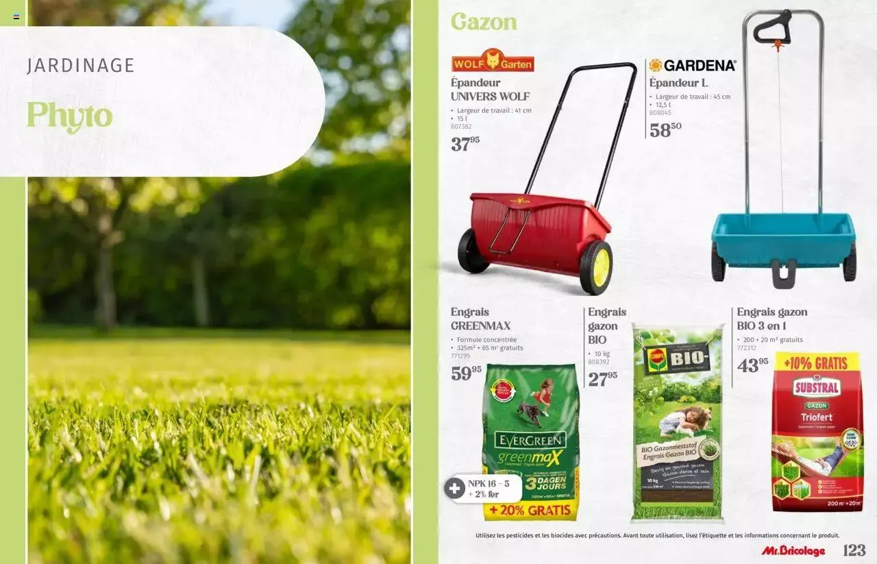 Mr Bricolage - Catalogue Jardin van 17 april tot 31 december 2024 - folder pagina 62