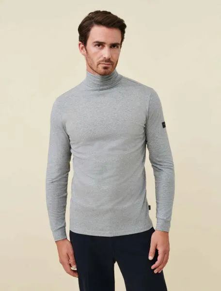 Baliani Roll Neck Grijs Melange