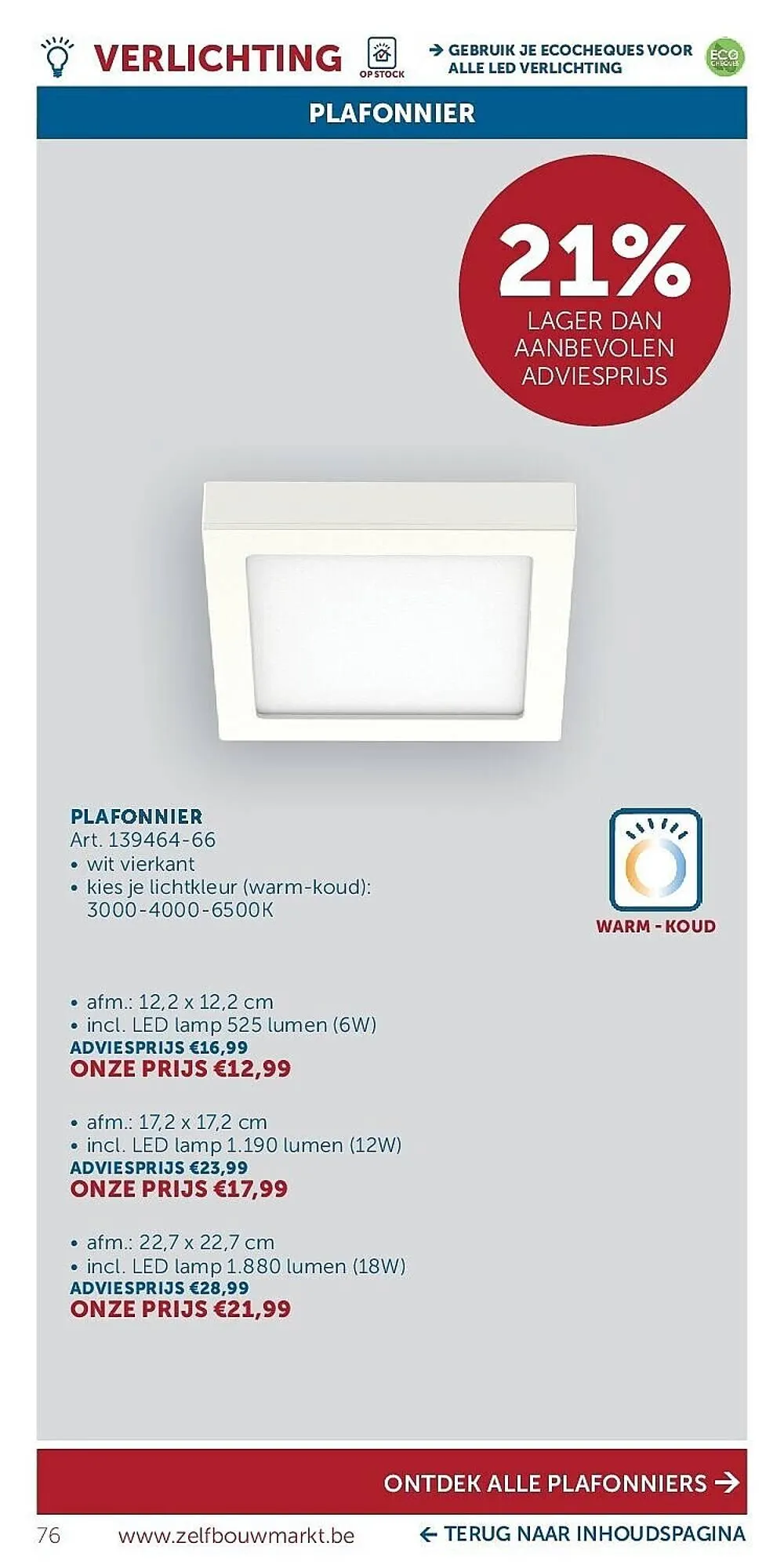 Zelfbouwmarkt folder van 24 februari tot 23 maart 2026 - folder pagina 76