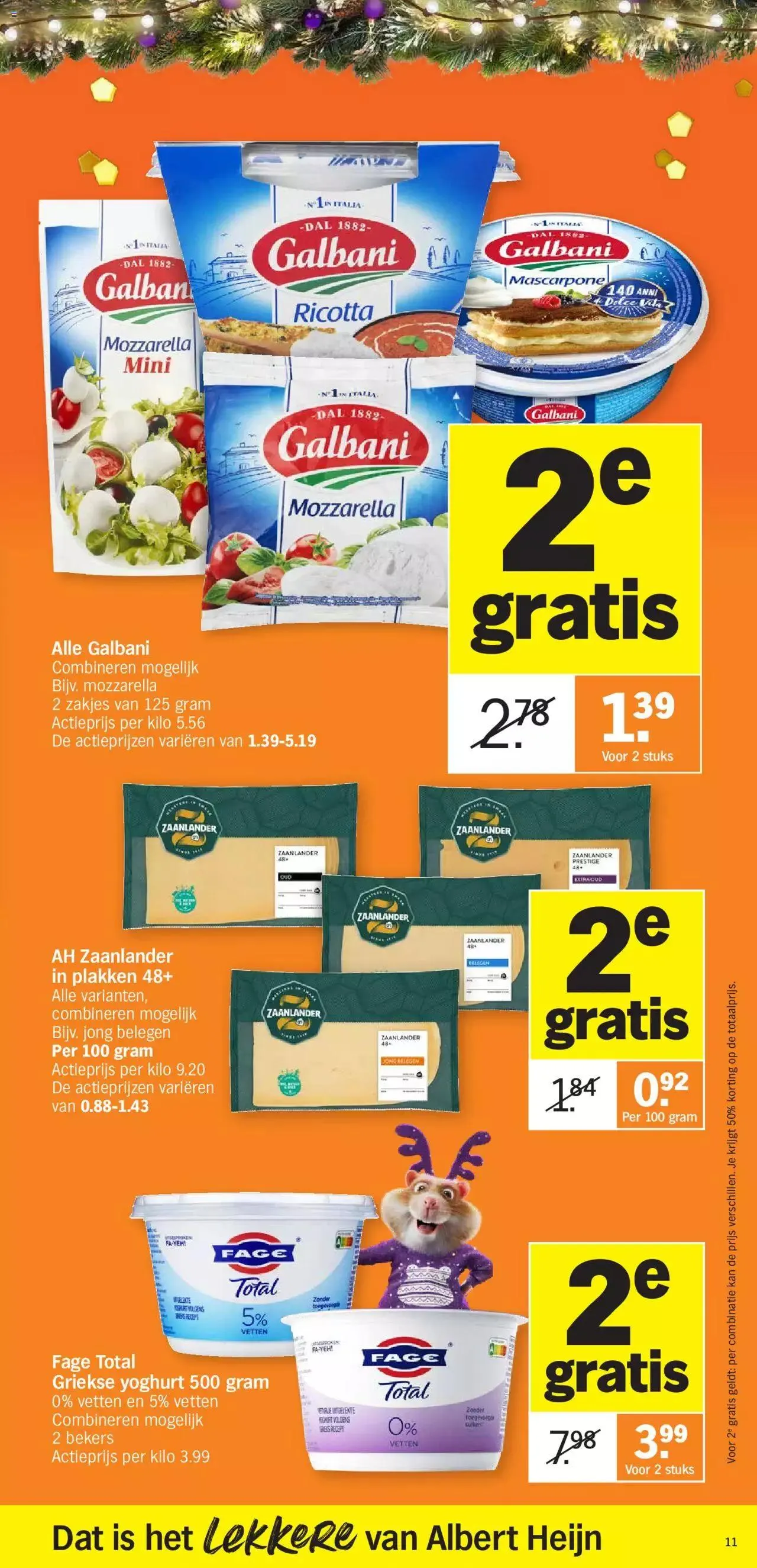 Albert Heijn folder week / de la semaine 50 van 17 december tot 31 december 2023 - folder pagina 11