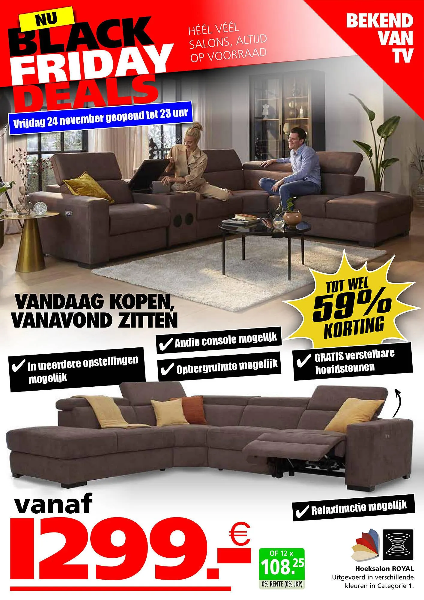 Seats And Sofas Folder van 20 november tot 24 november 2023 - folder pagina 11