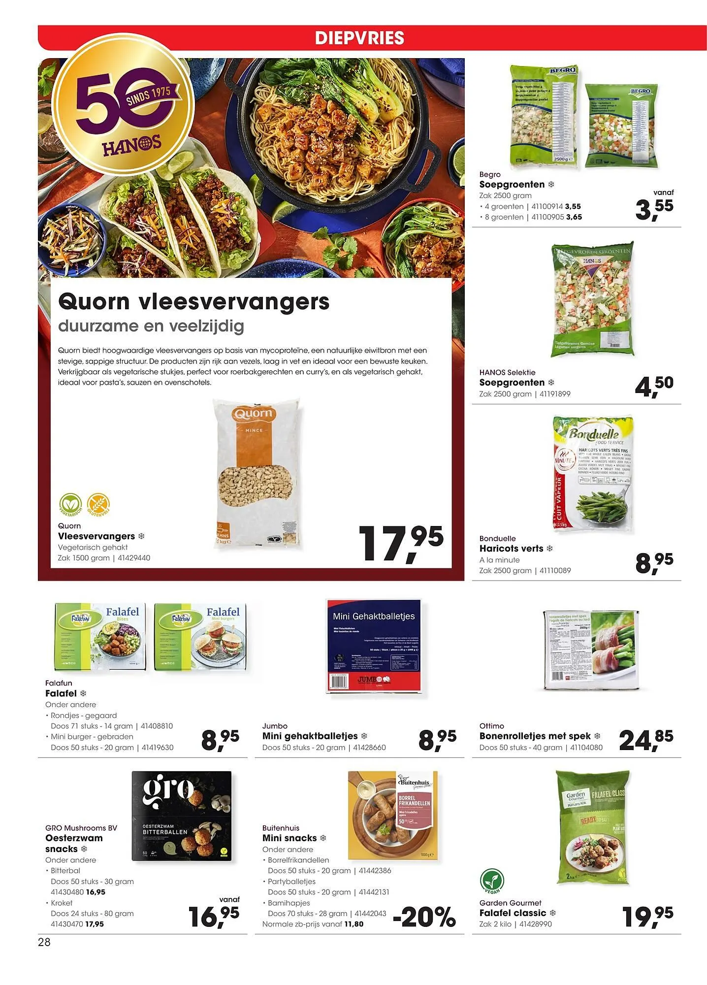 Hanos folder van 17 november tot 30 november 2025 - folder pagina 28