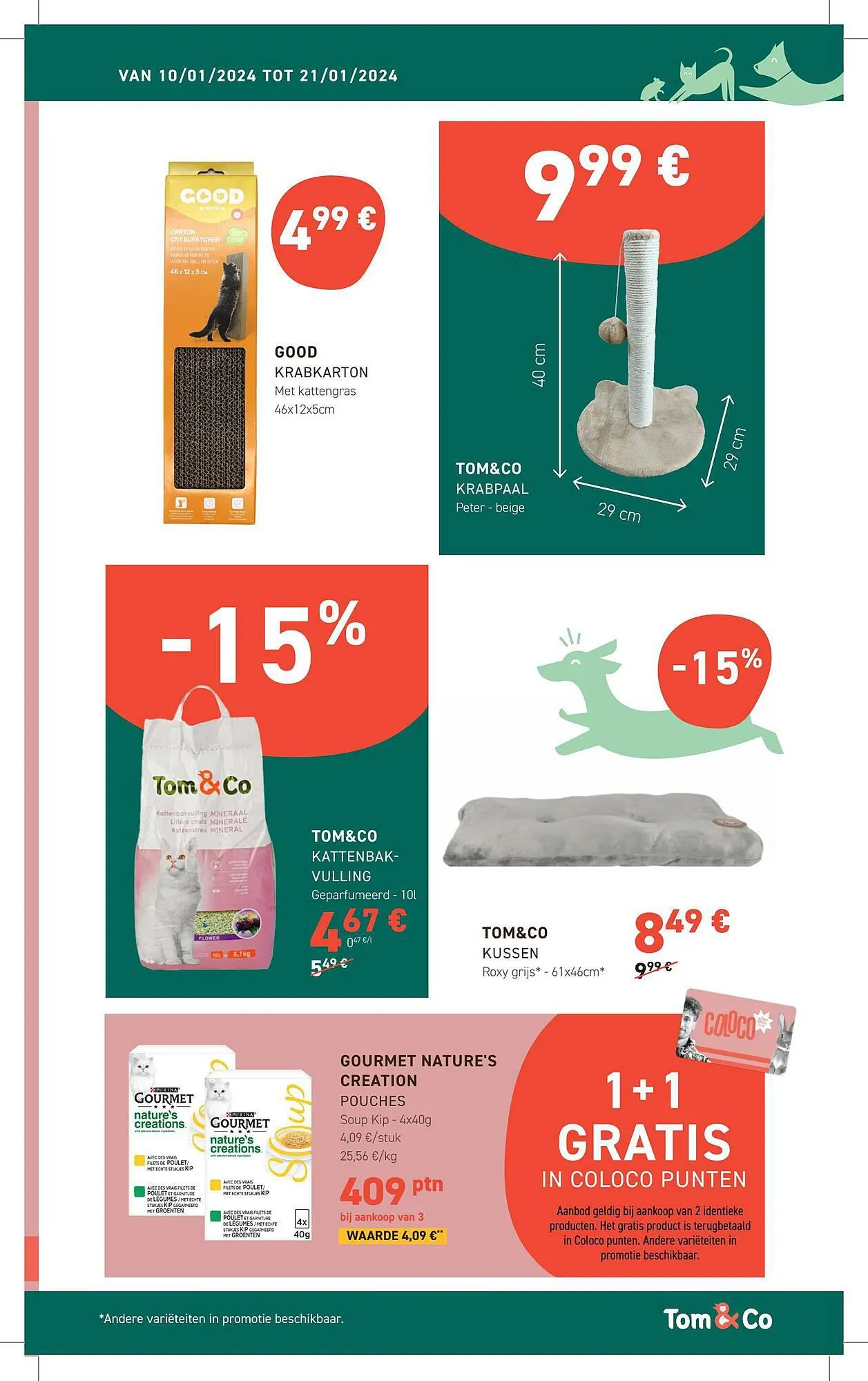 Tom&Co folder van 10 januari tot 21 januari 2024 - folder pagina 5