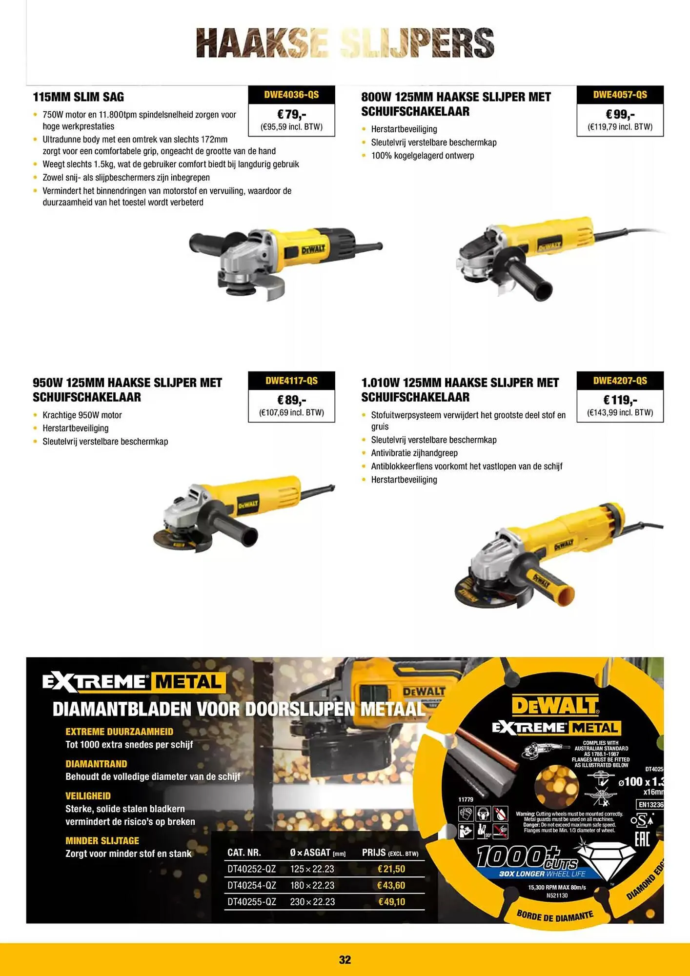 DeWALT folder van 3 februari tot 31 augustus 2025 - folder pagina 32