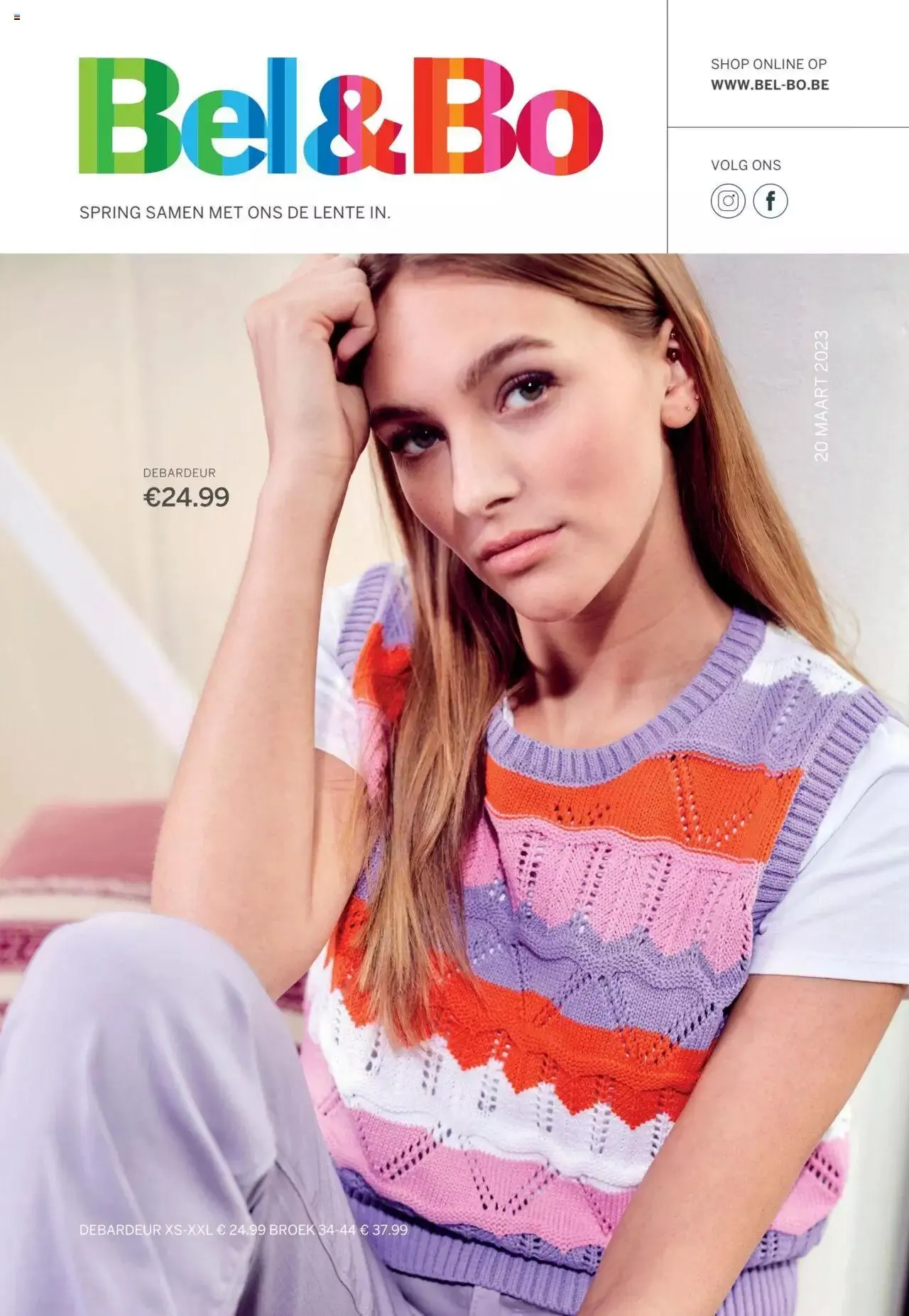 Bel&Bo - Nieuwe collectie Bel&Bo 20 maart 2023 van 20 maart tot 31 december 2023 - folder pagina 1