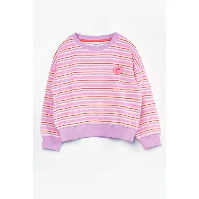 Kids sweater strepen katoen