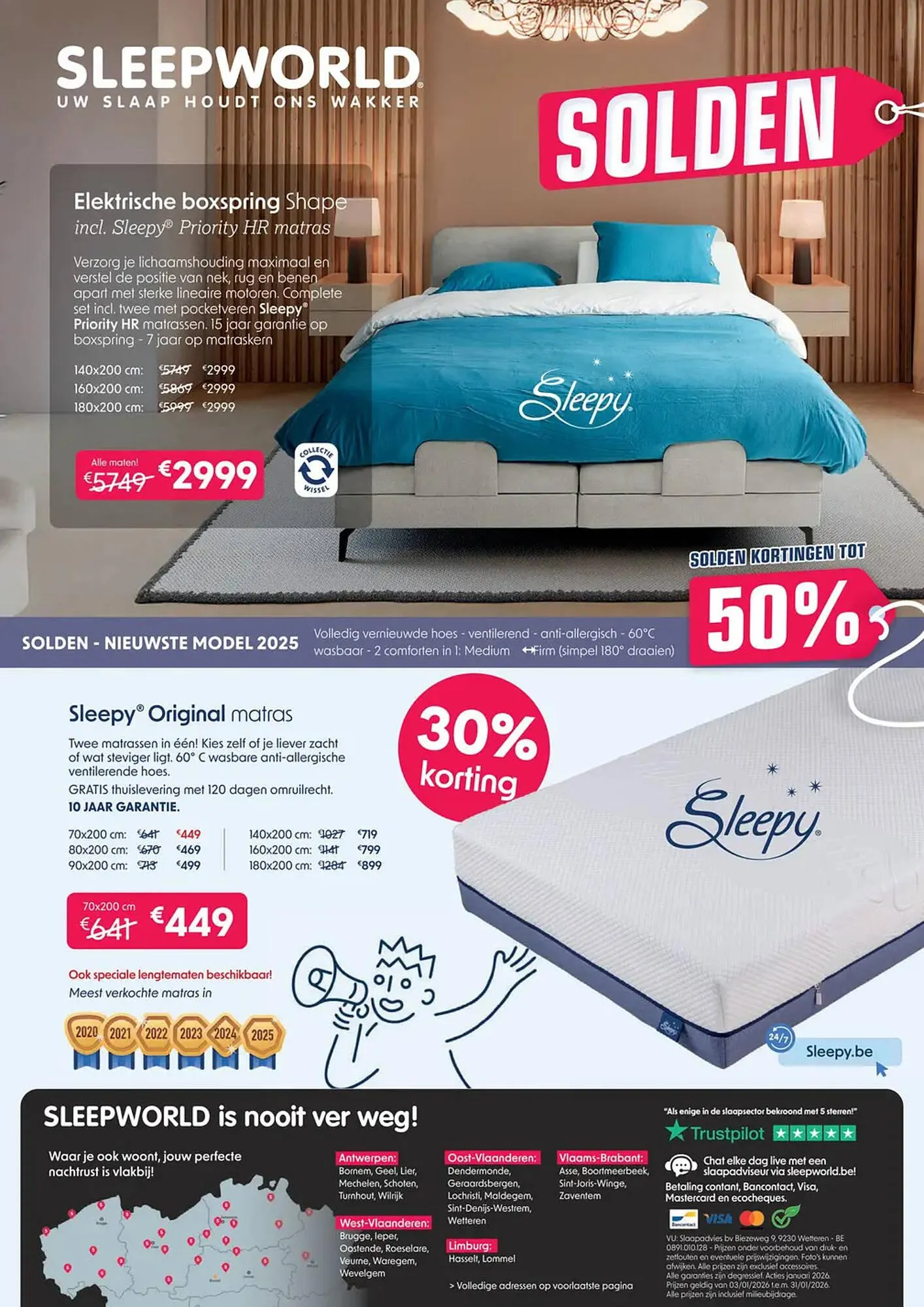 Sleepworld folder van 3 januari tot 31 januari 2026 - folder pagina 12