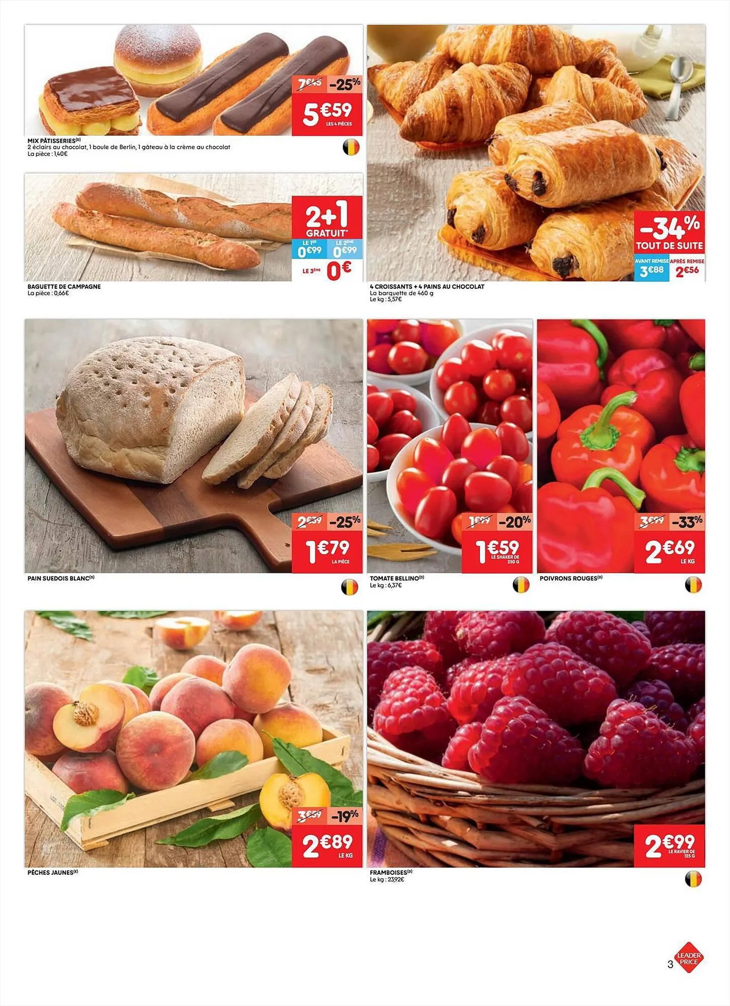 Leader Price folder van 17 augustus tot 23 augustus 2023 - folder pagina 3