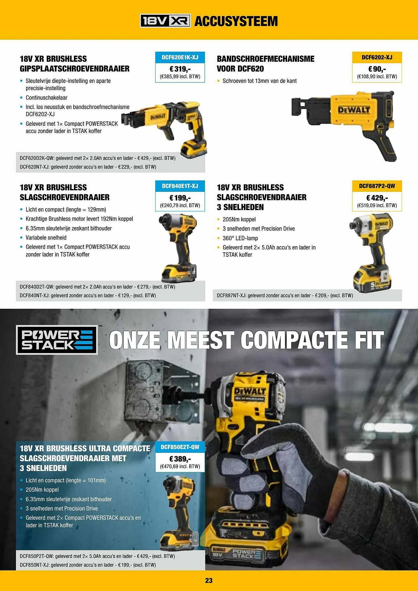 DeWALT folder van 3 september tot 30 september 2023 - folder pagina 23