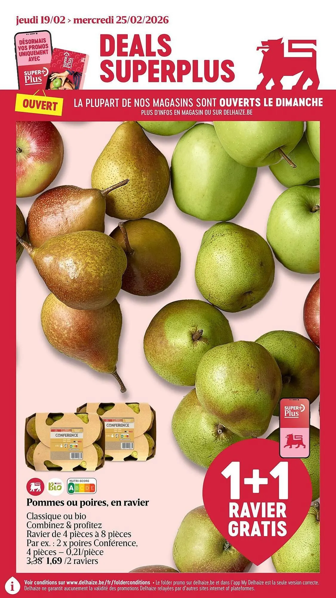 AD Delhaize folder van 19 februari tot 25 februari 2026 - folder pagina 1