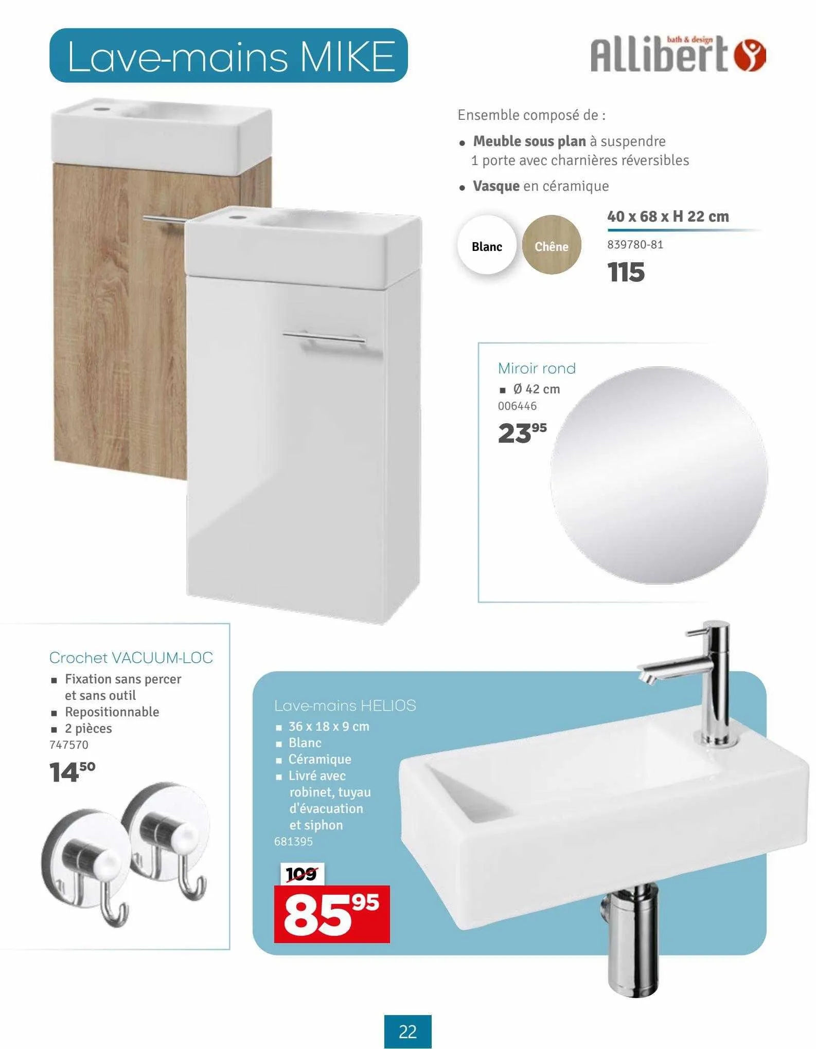 Mr Bricolage Magazine Sanitair van 11 september tot 28 september 2023 - folder pagina 22