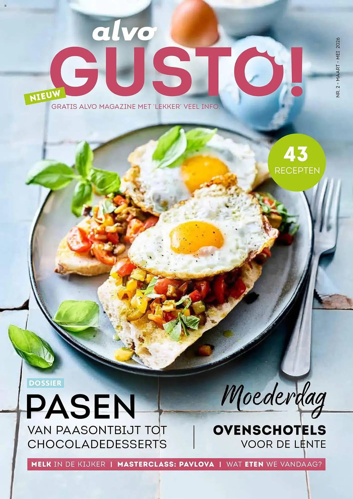 Alvo magazine van 25 maart tot 25 mei 2026 - folder pagina 1