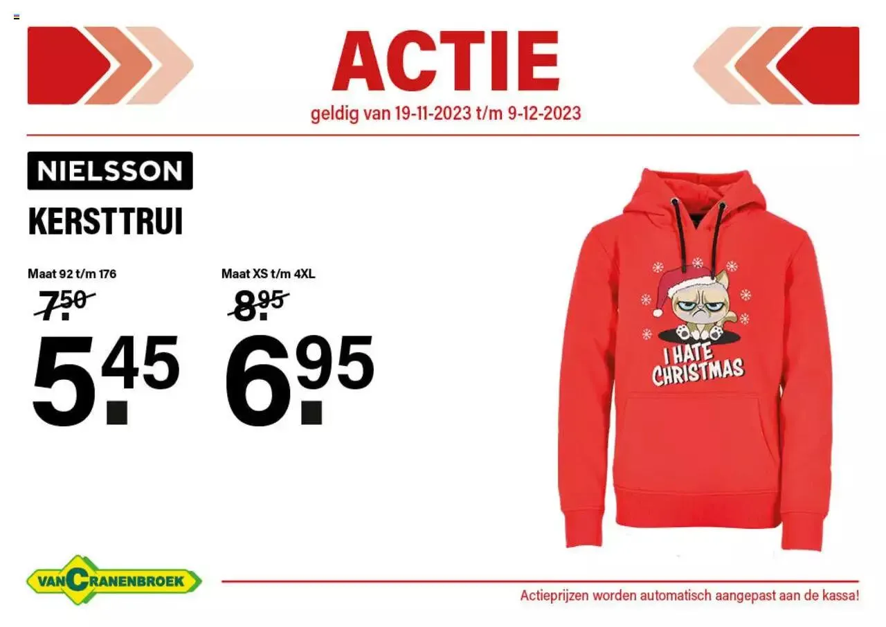 Van Cranenbroek folder / publicité van 9 december tot 31 december 2023 - folder pagina 12