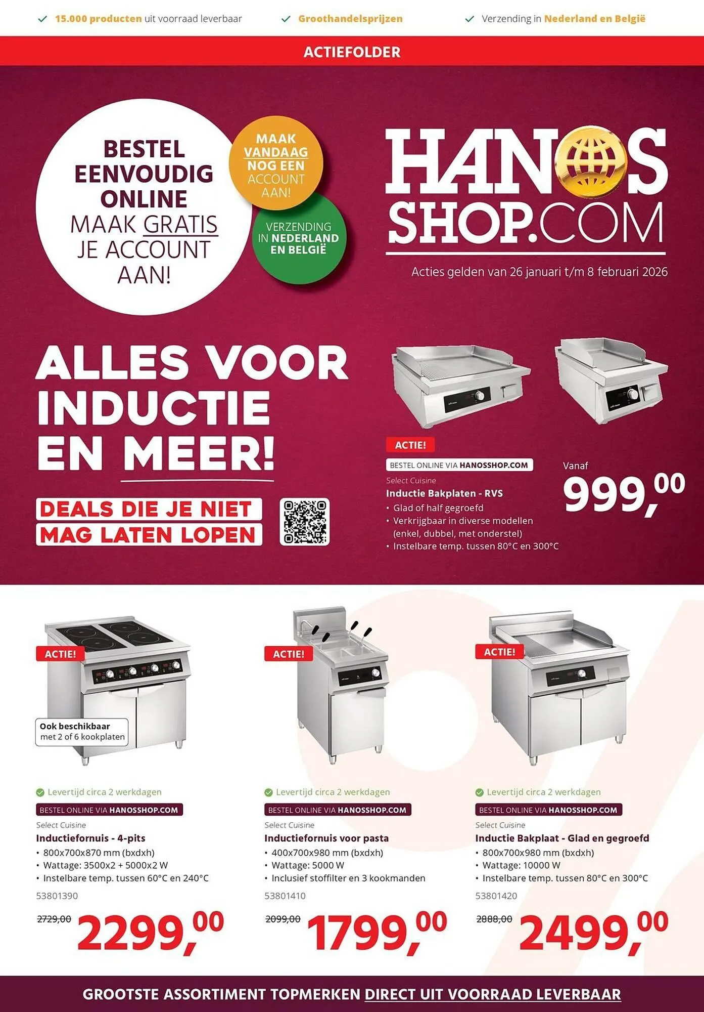 Hanos folder van 10 februari tot 22 februari 2026 - folder pagina 1