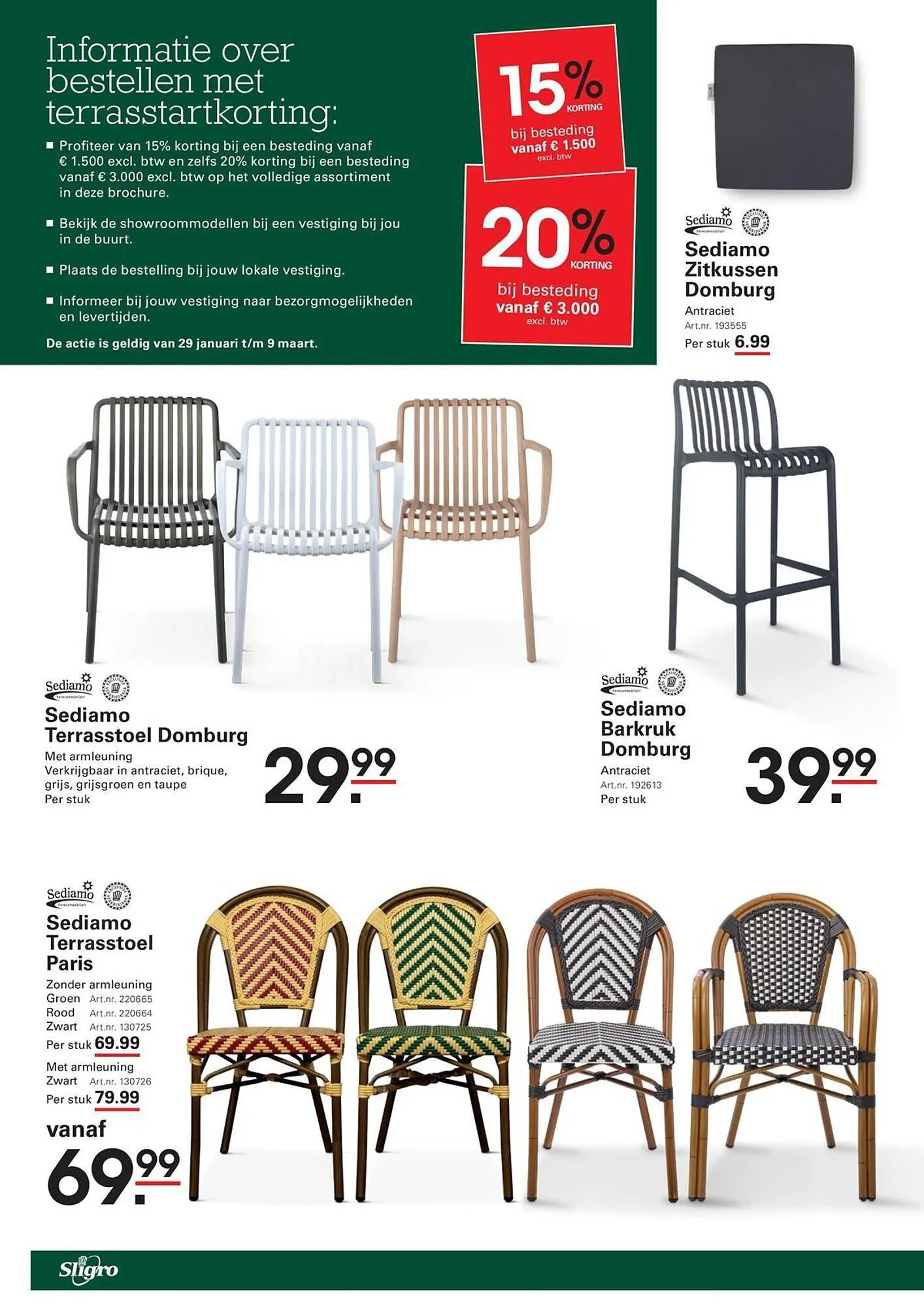 Sligro folder van 29 januari tot 9 maart 2026 - folder pagina 2