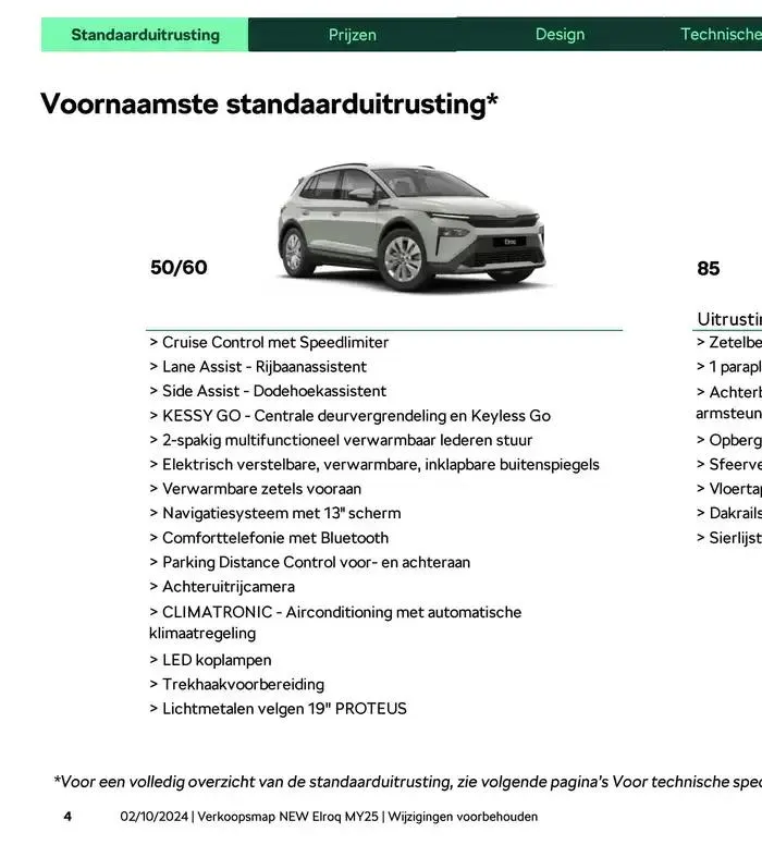 Price List van 31 december tot 31 december 2025 - folder pagina 7