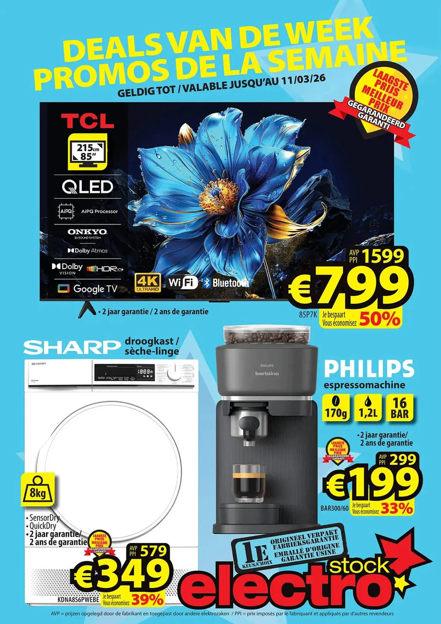 ElectroStock folder van 4 maart tot 11 maart 2026 - folder pagina 1