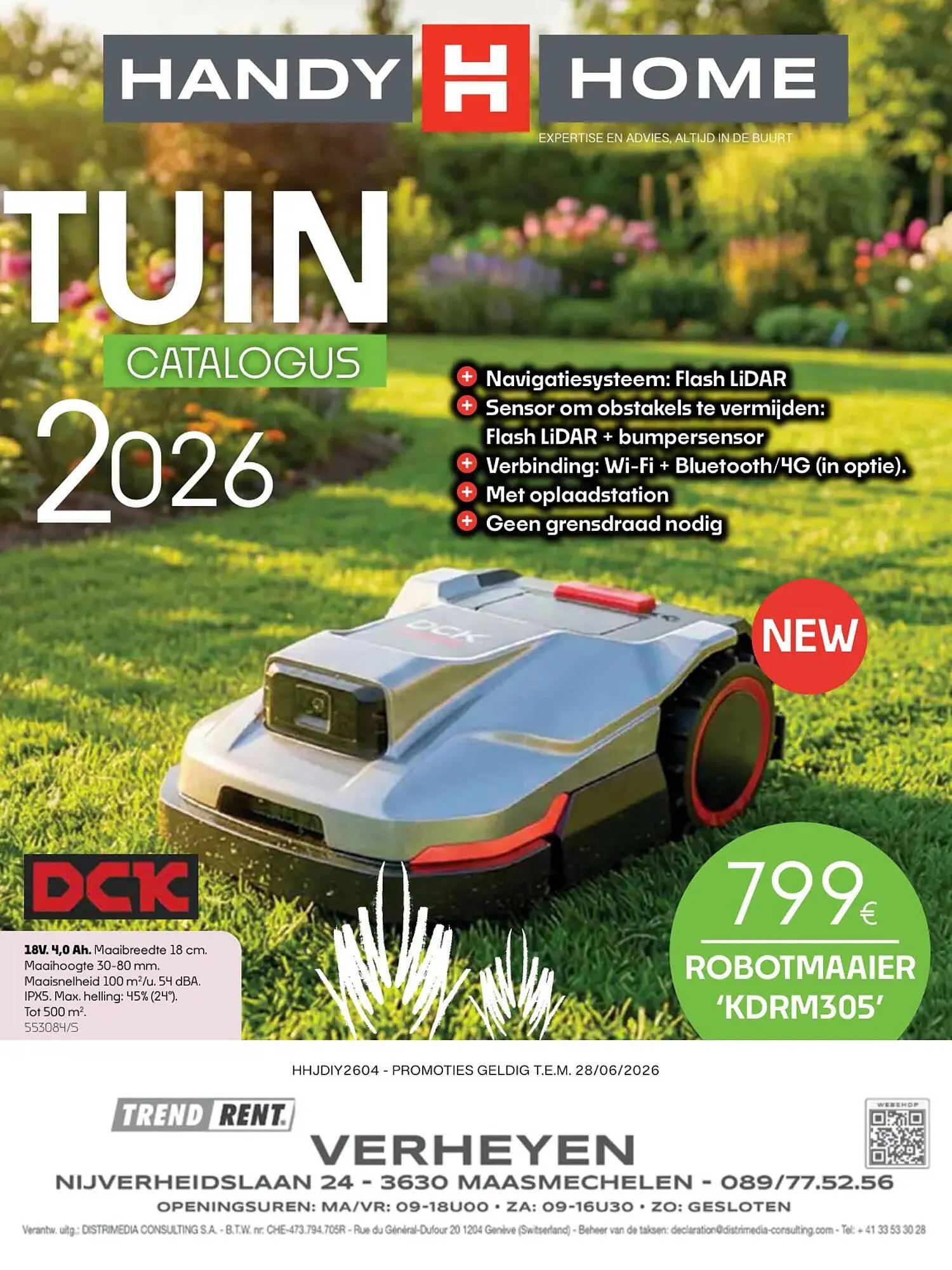 HandyHome folder van 31 maart tot 28 juni 2026 - folder pagina 1