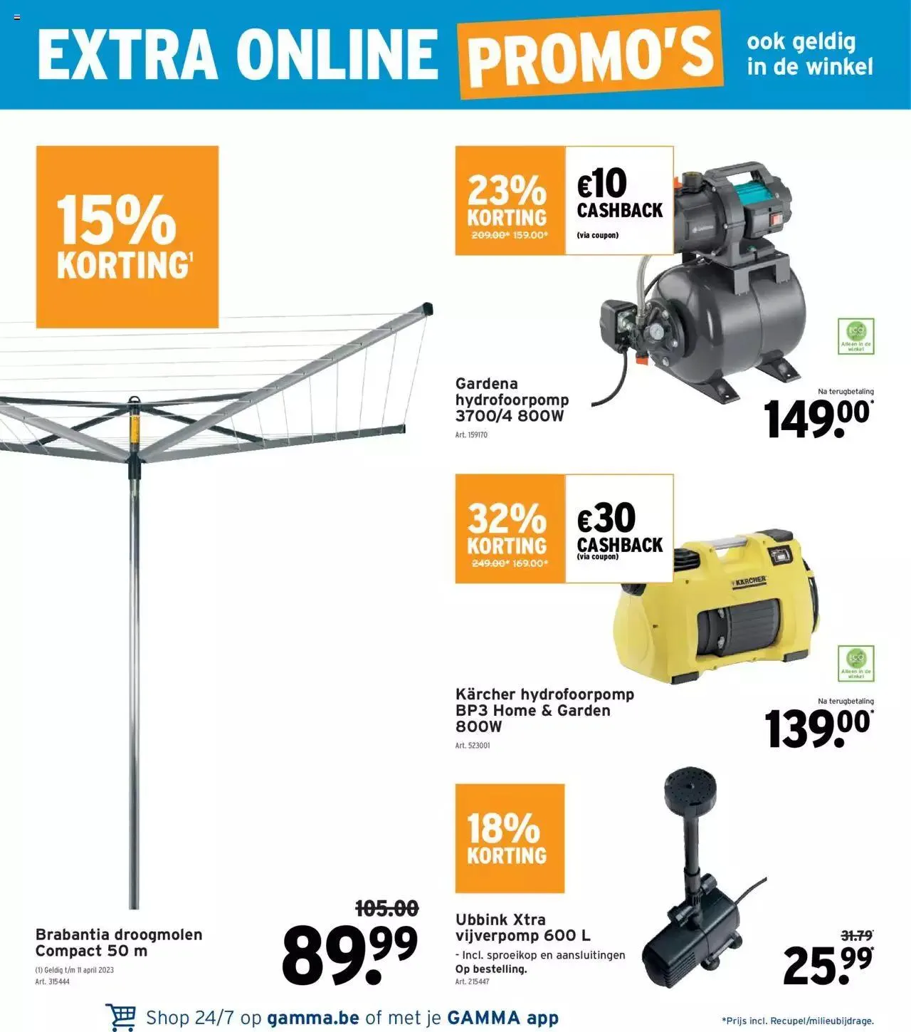 GAMMA folder van 28 maart tot 31 december 2023 - folder pagina 24