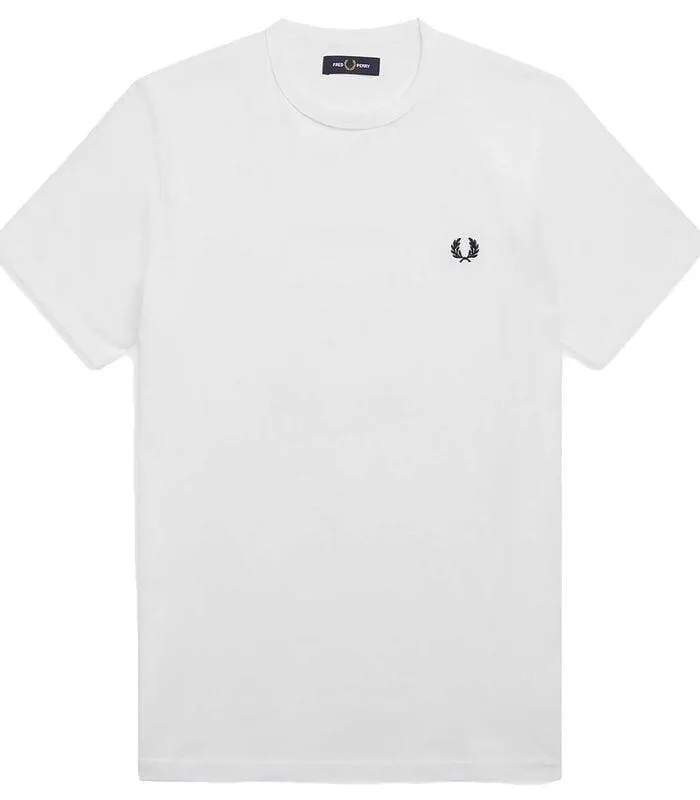 Fred Perry Bel Wit T-Shirt
