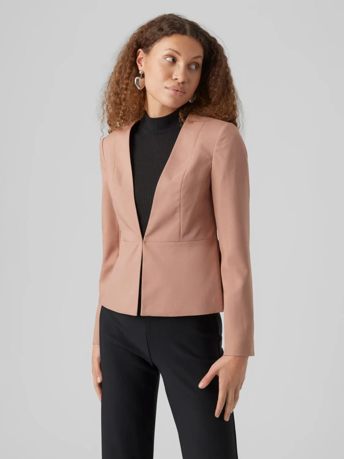 Regular fit Gespreide kraag Blazer