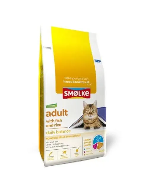 Smolke Cat Adult Vis&Kip&Lam - Kattenvoer