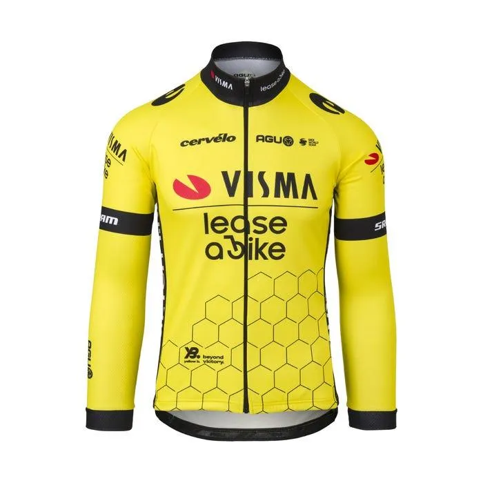 Replica Fietsshirt Lange Mouwen Team Visma | Lease a Bike