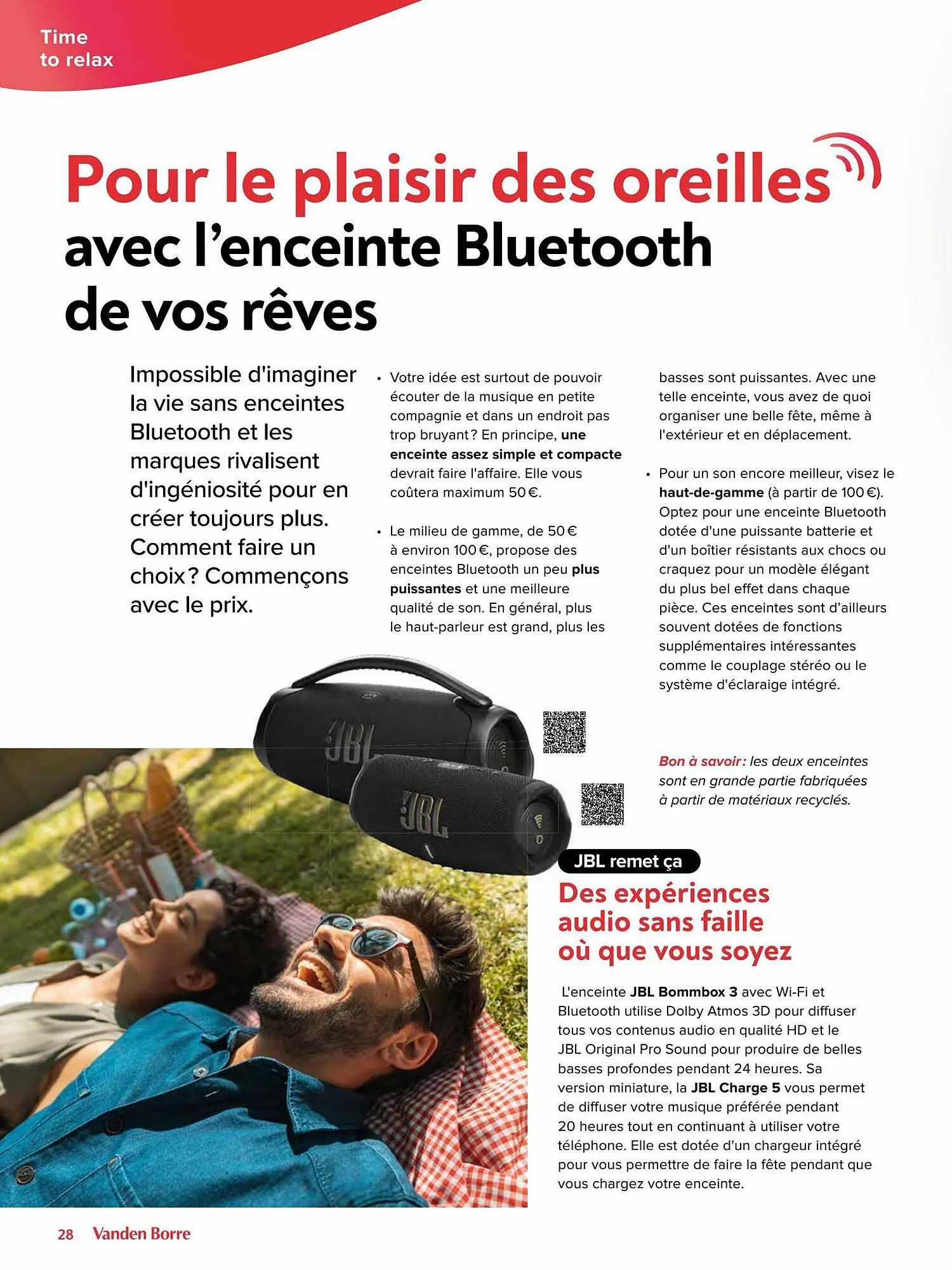 Vanden Borre Magazine van 5 september tot 5 september 2023 - folder pagina 28