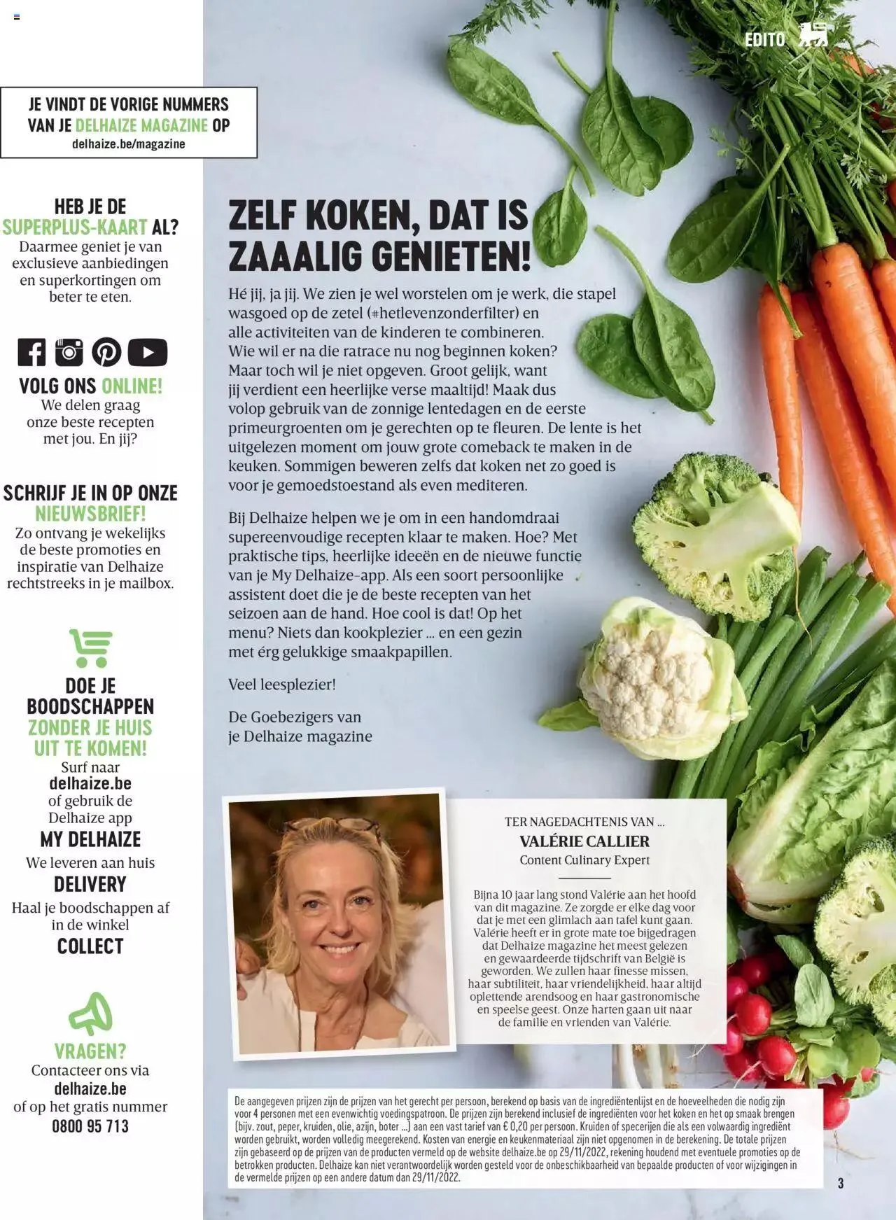 Delhaize Magazine N°69 NL van 31 mei tot 31 december 2023 - folder pagina 3