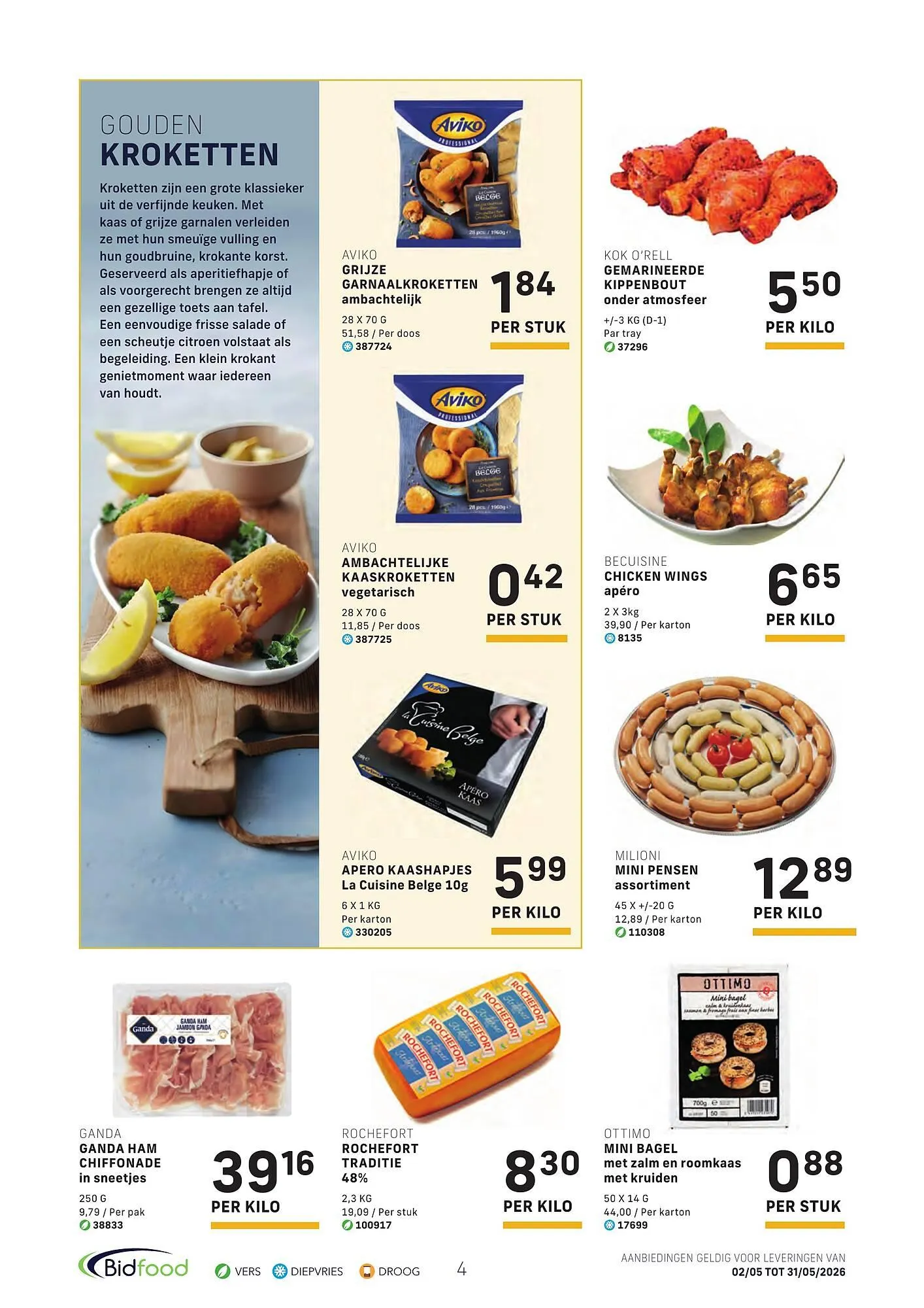 Bidfood folder van 2 mei tot 31 mei 2026 - folder pagina 4