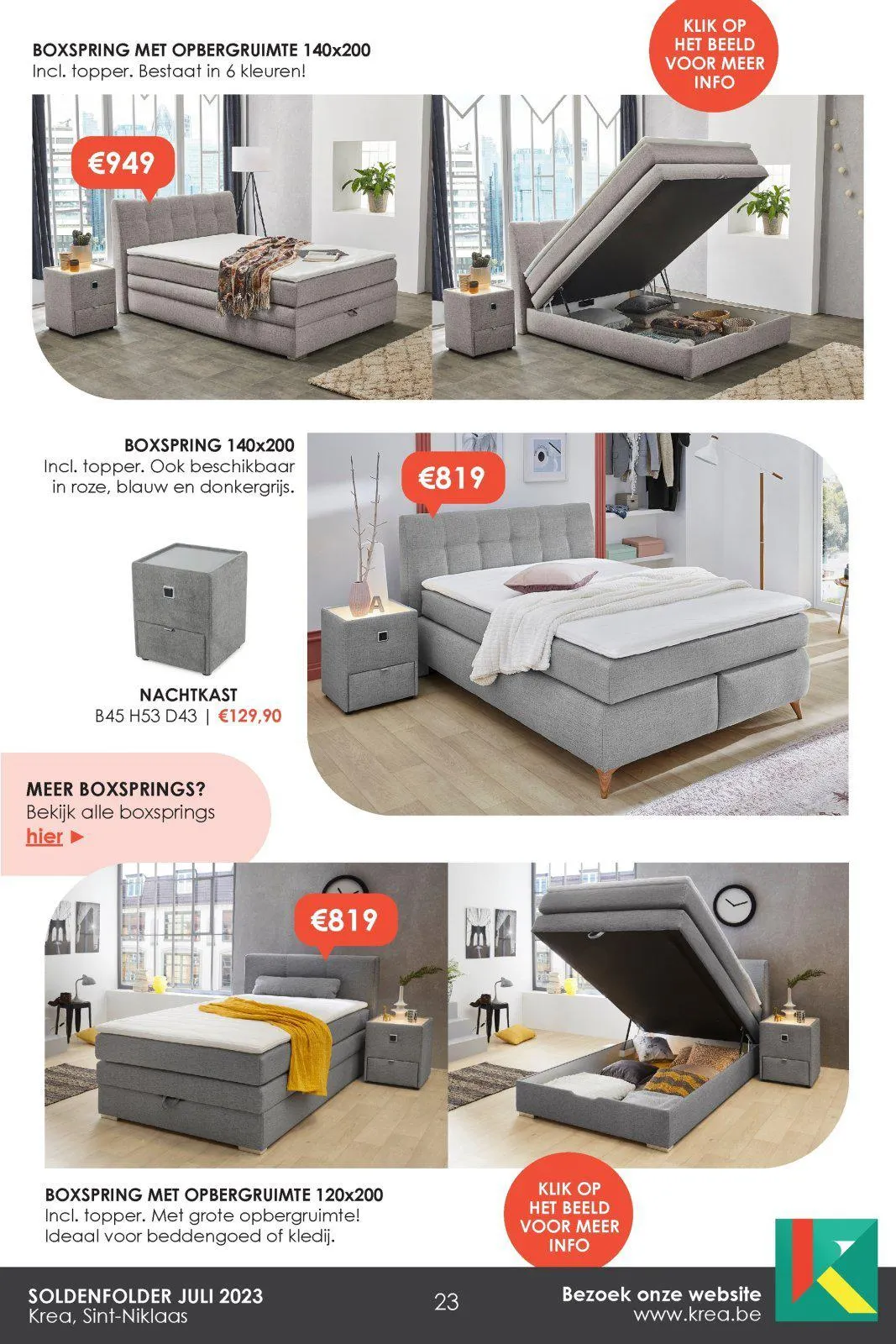 Krea folder tot 31.07.2023 van 30 juni tot 31 juli 2023 - folder pagina 23