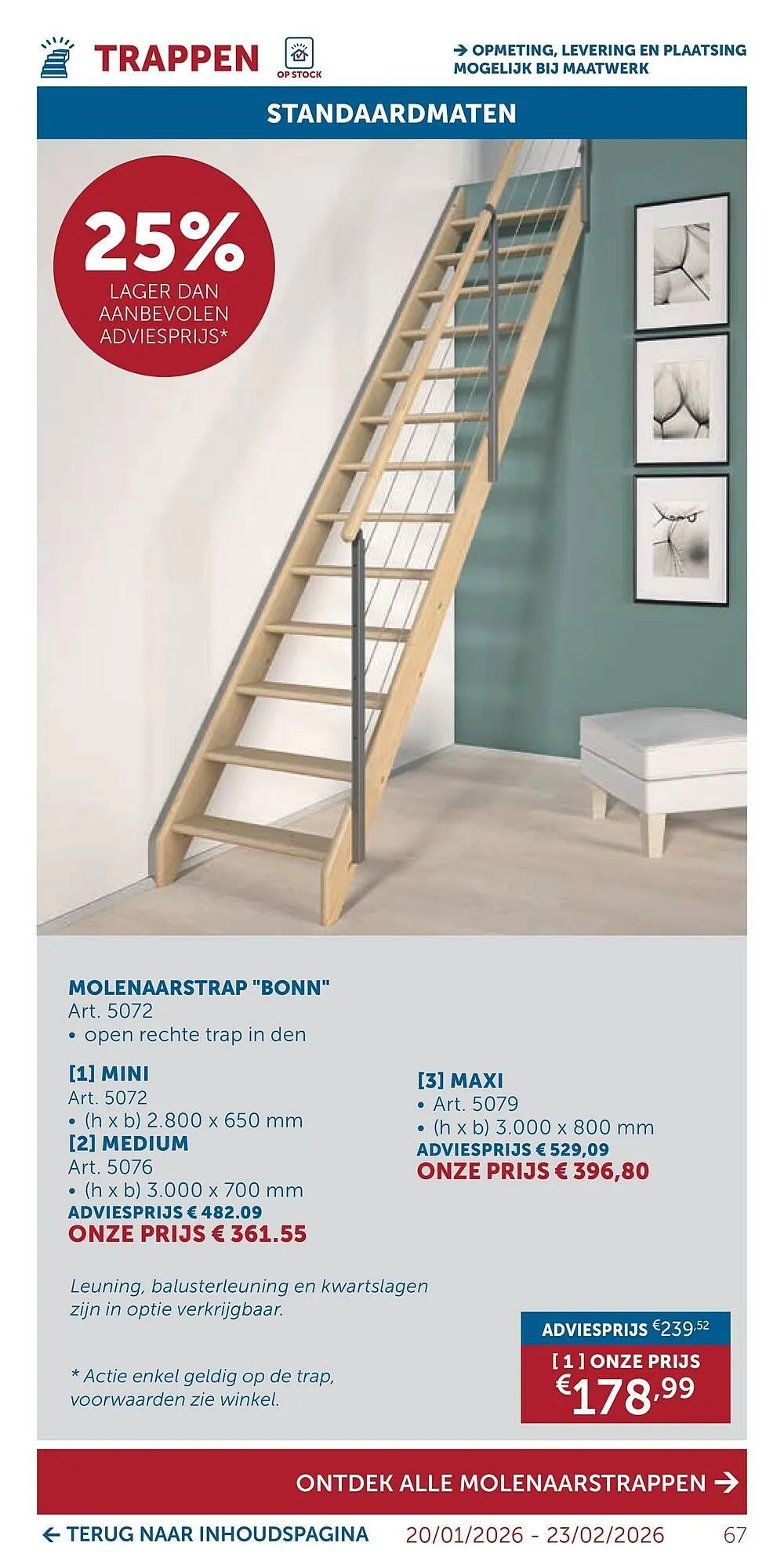 Zelfbouwmarkt folder van 20 januari tot 23 februari 2026 - folder pagina 67