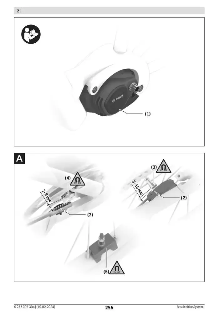 Electric Bike Manual van 12 februari tot 12 augustus 2025 - folder pagina 256