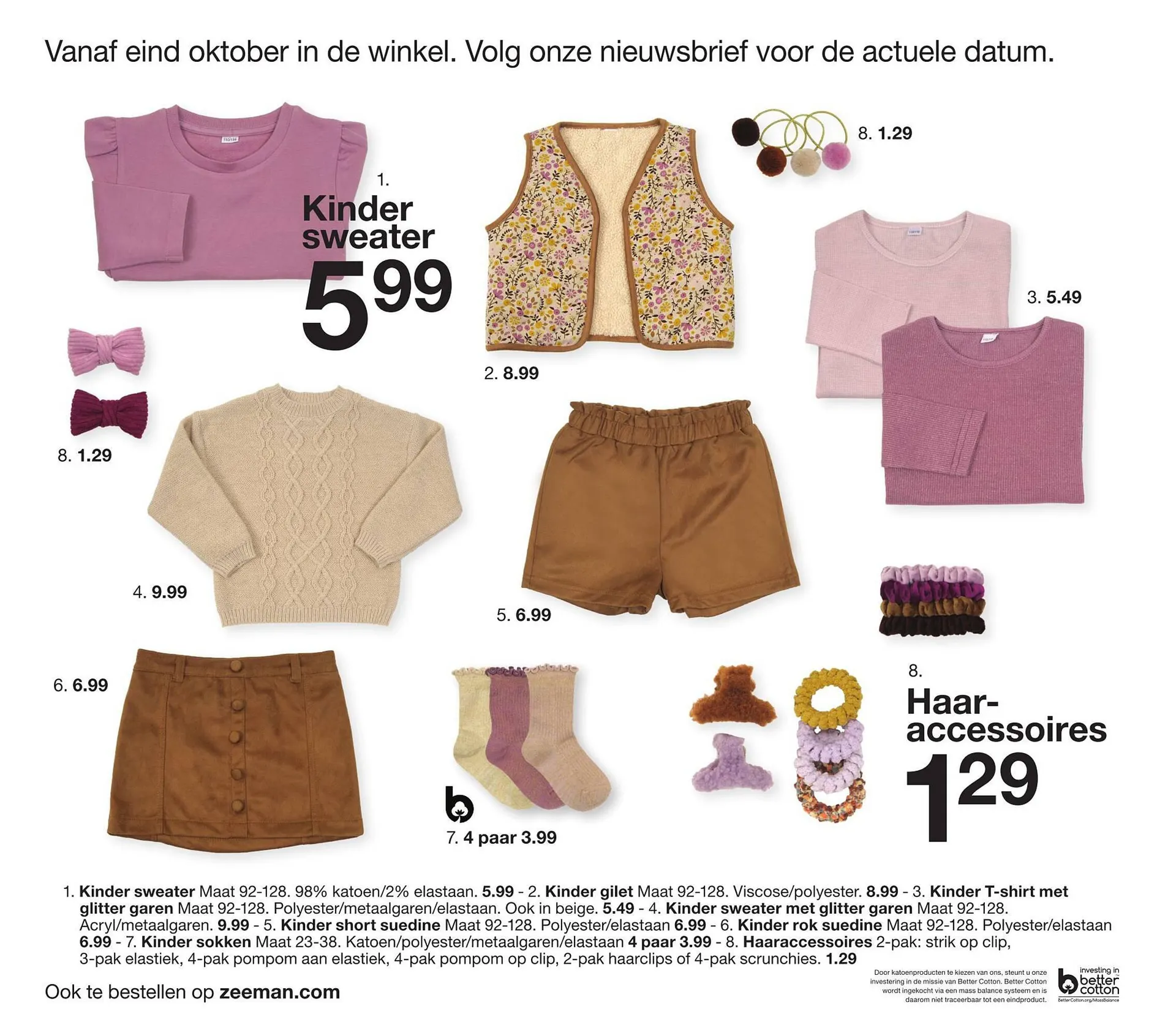 Zeeman Folder van 11 september tot 11 september 2023 - folder pagina 34