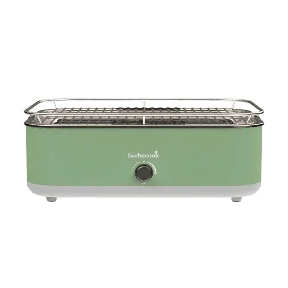 Barbecook Promo E-Carlo Paris Green + Contactplaat