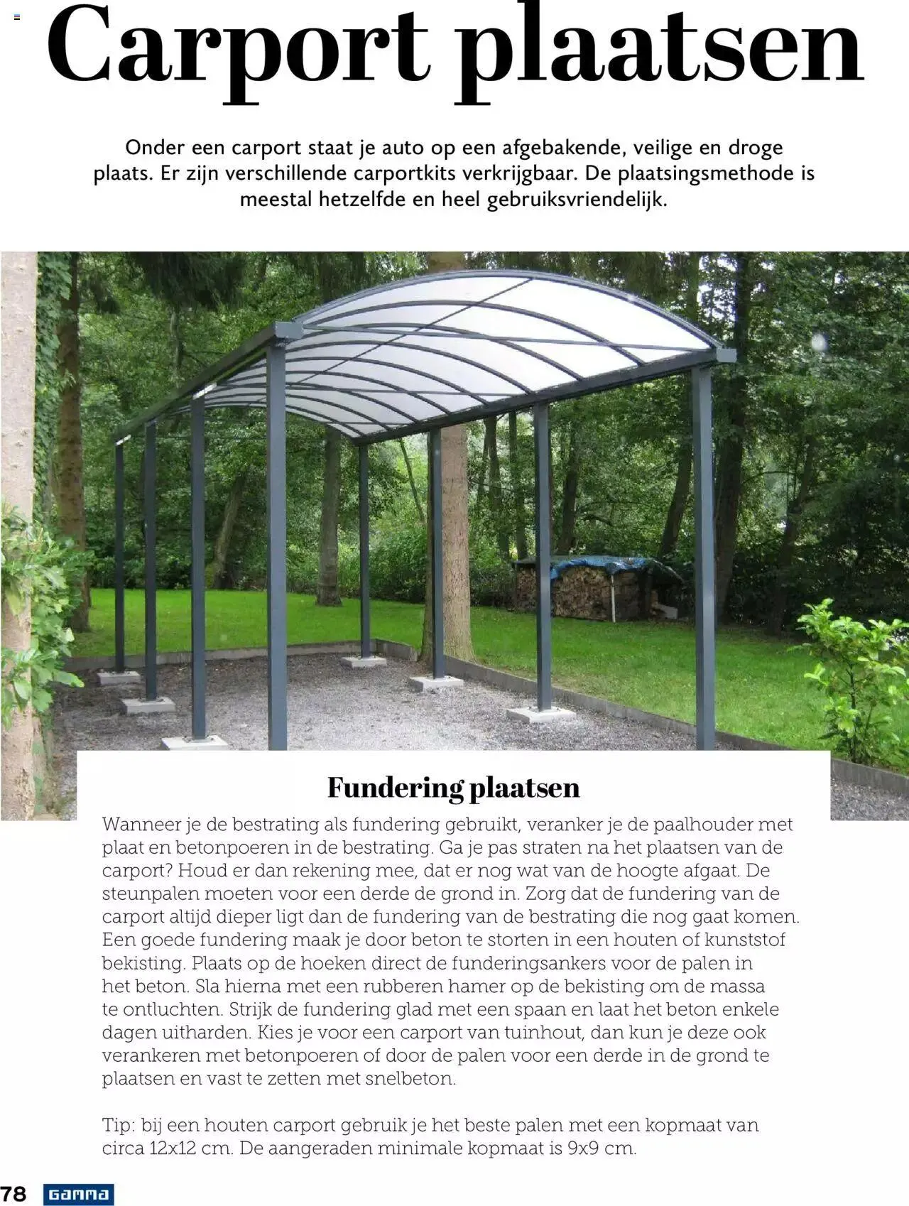 GAMMA tuinmagazine 2022 van 22 maart tot 31 december 2023 - folder pagina 78