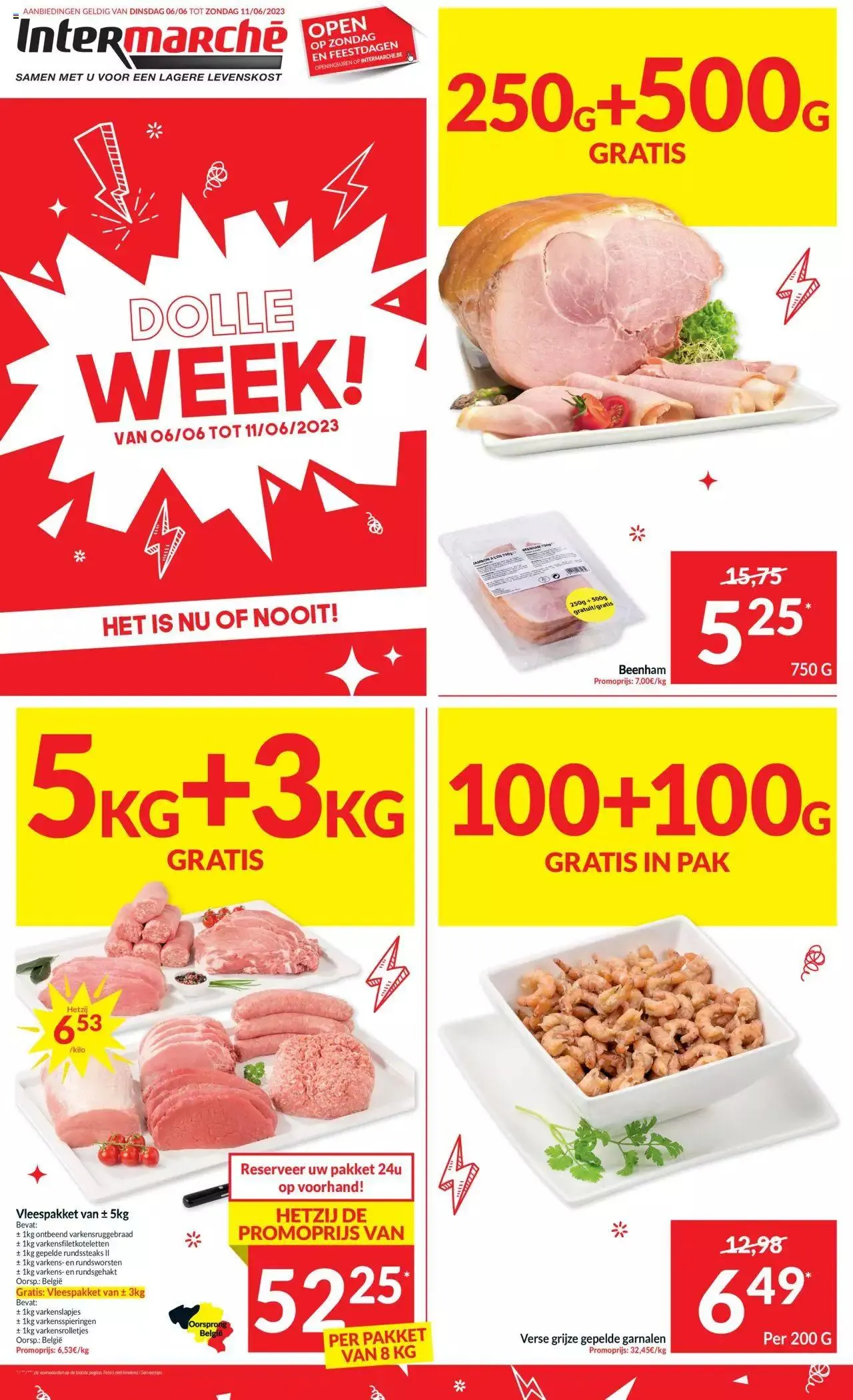 Intermarché folder week 23 van 11 juni tot 31 december 2023 - folder pagina 1