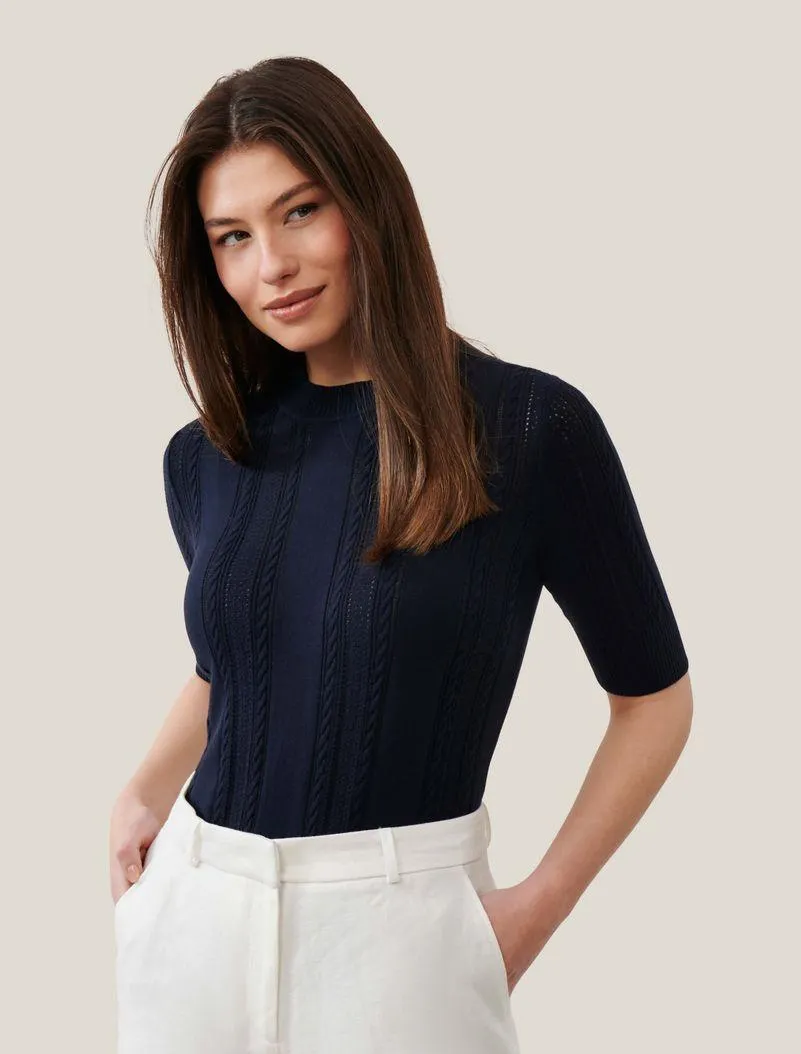 Cadimara Top Donkerblauw