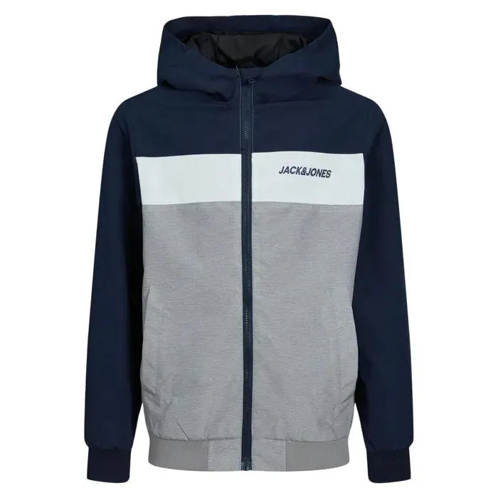 Essentials Rush Blocking Hooded Bomber Jack Junior