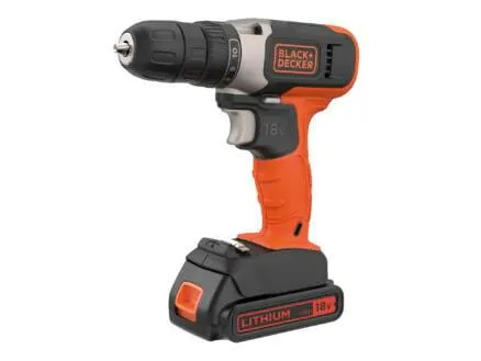 Black+Decker BCD001C1-QW accu schroefboormachine 18V Li-Ion + lader