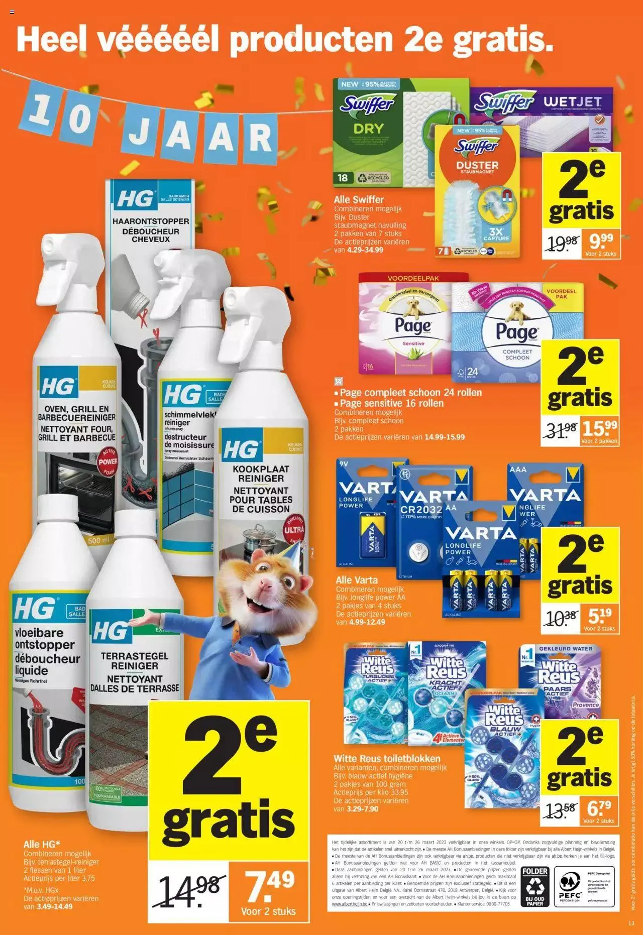 Albert Heijn folder week / de la semaine 12 van 26 maart tot 31 december 2023 - folder pagina 13