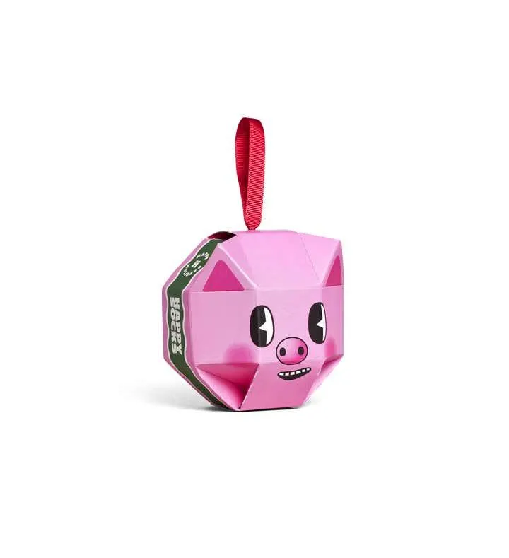 1-Pack Holiday Pig Sock Gift Set