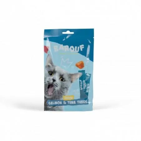 BAROUF TUBES SAUMON/THON ADULT 5X15G