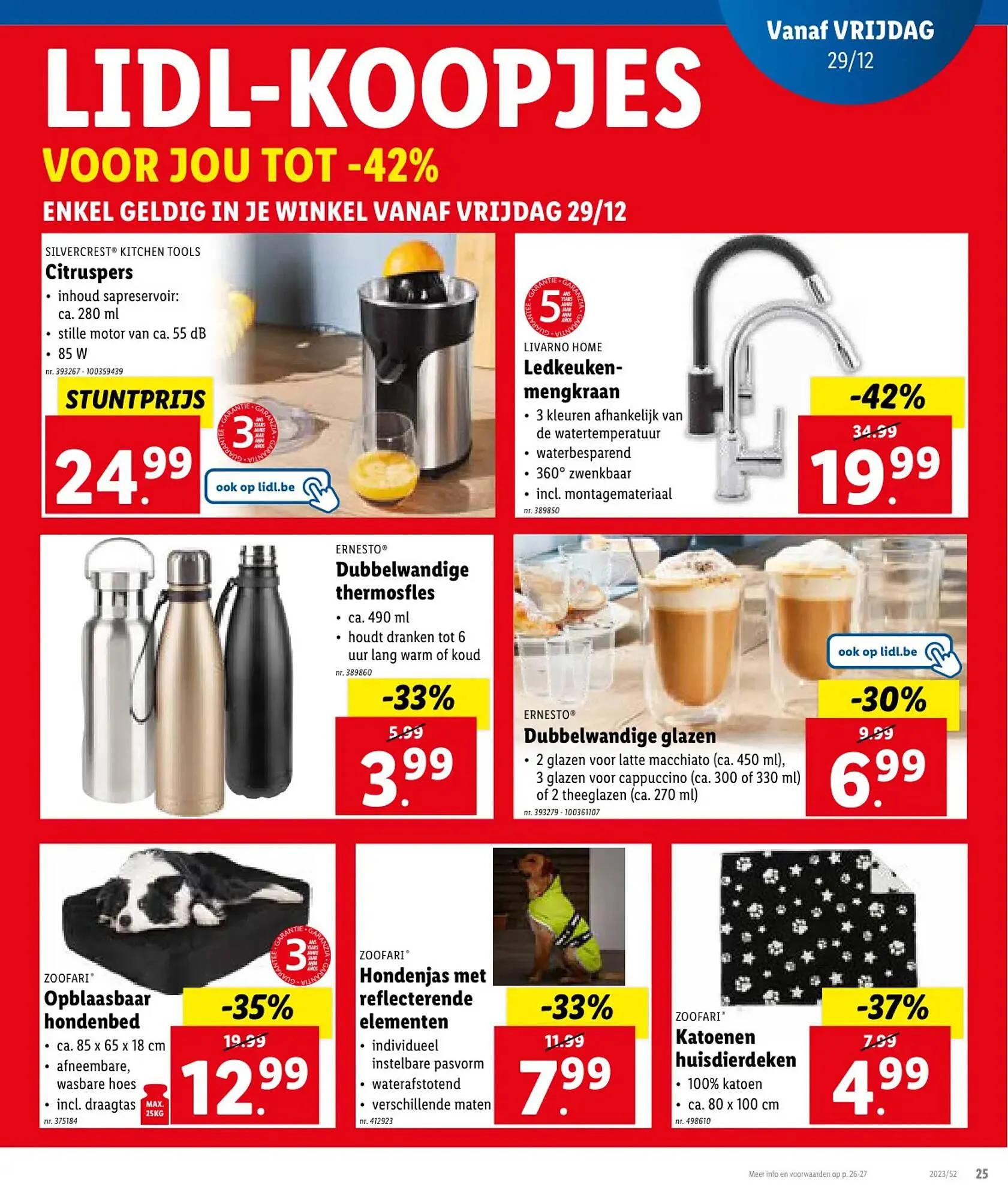 Lidl Folder van 27 december tot 2 januari 2024 - folder pagina 29