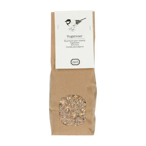 Vogelvoer, granen en zaden, 500 gram