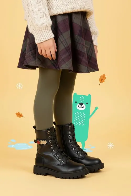 Mexx Veterboots Zwart Meisjes