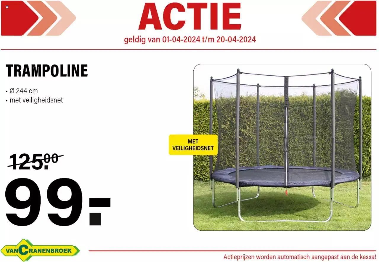 Van Cranenbroek folder / publicité van 20 april tot 7 april 2024 - folder pagina 30