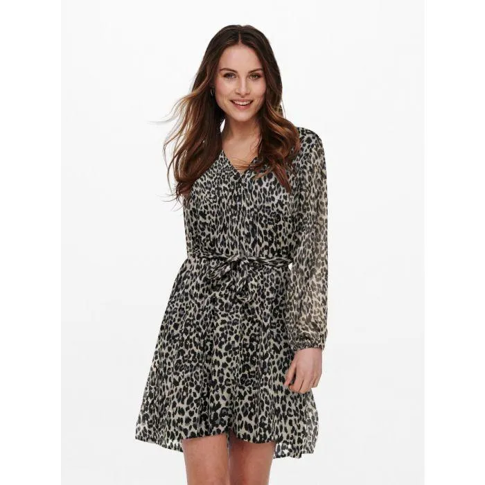 Luipaardprint kleedje Cera